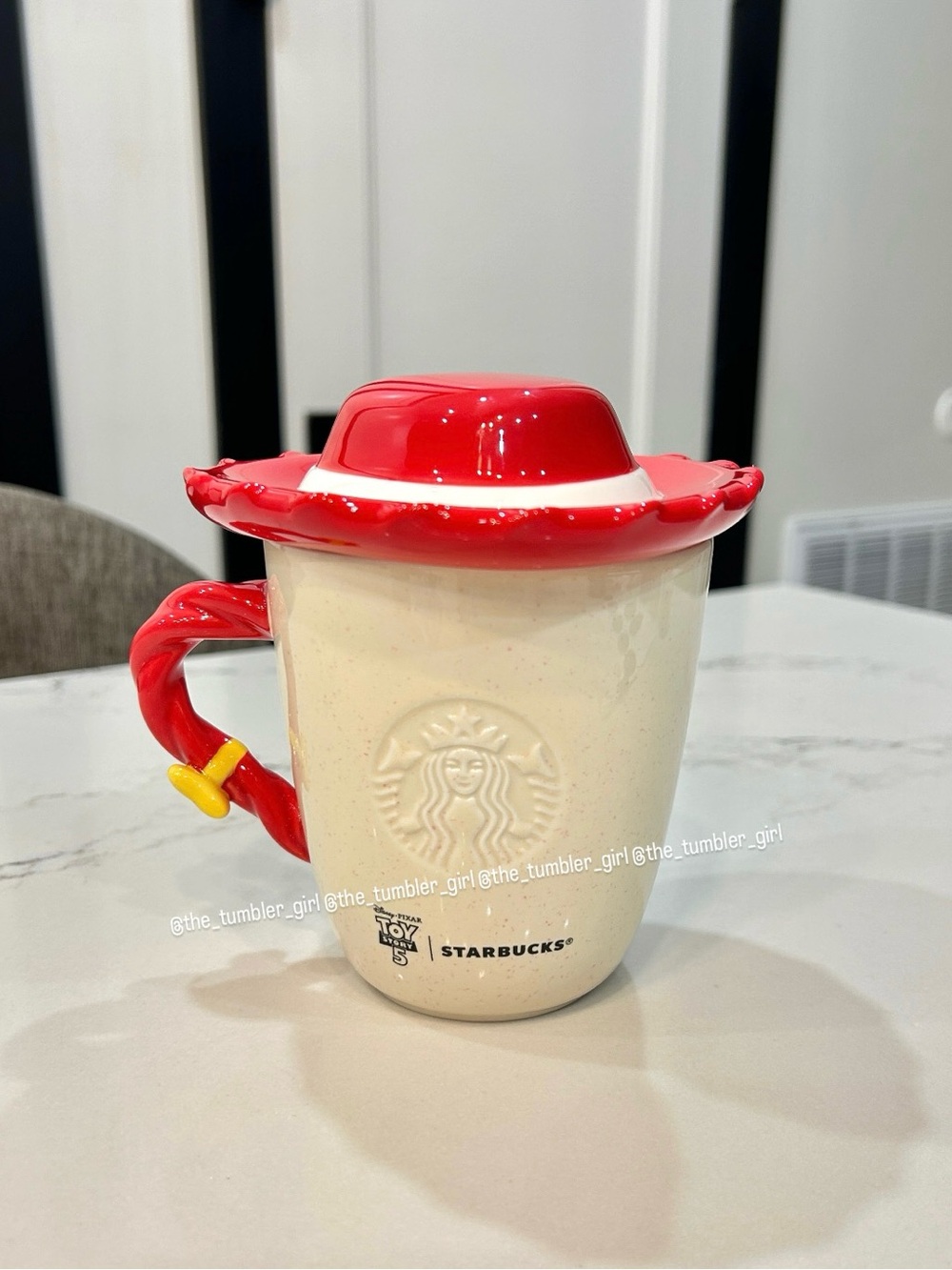 Starbucks Toy Story 12oz Jessie Mug With Lid Korea Exclusive